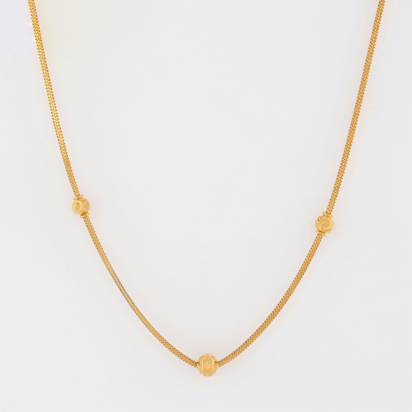 Sphere Beads Gold Chain