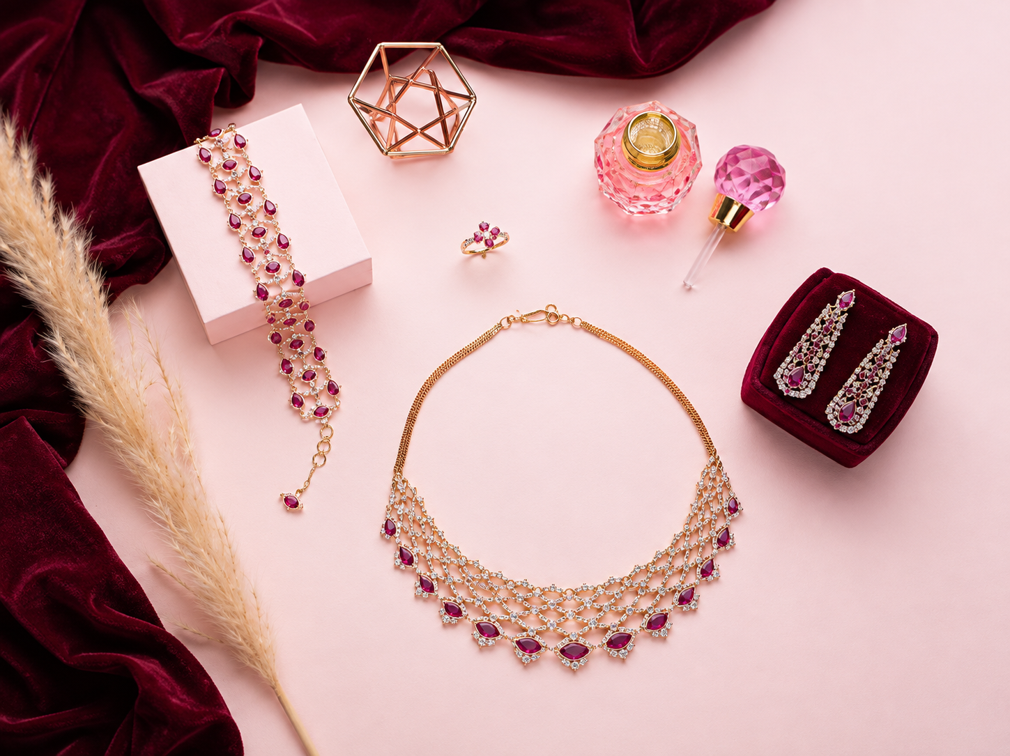 Bridal and occasion jewellery collection at Shanthi Jewellers Krishnagiri