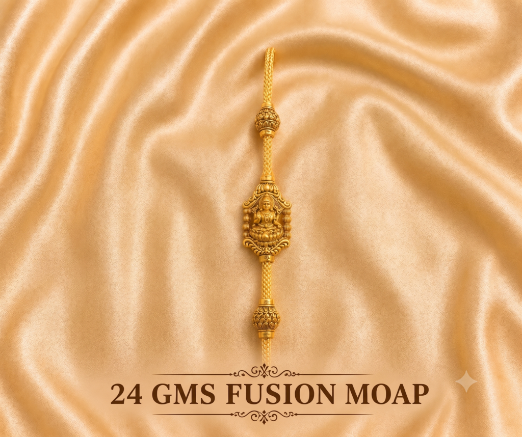 Lakshmi Heritage Fusion Gold Bracelet – 24g