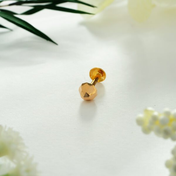 nose209262502nn02 Bead Gold Nosepin