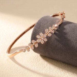 Rose Gold Bangle Bracelet